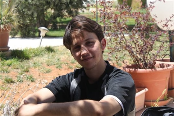 This undated family photo provided by Dr. Firas Nashef shows 21-year-old Obada Mzaik of Michigan.